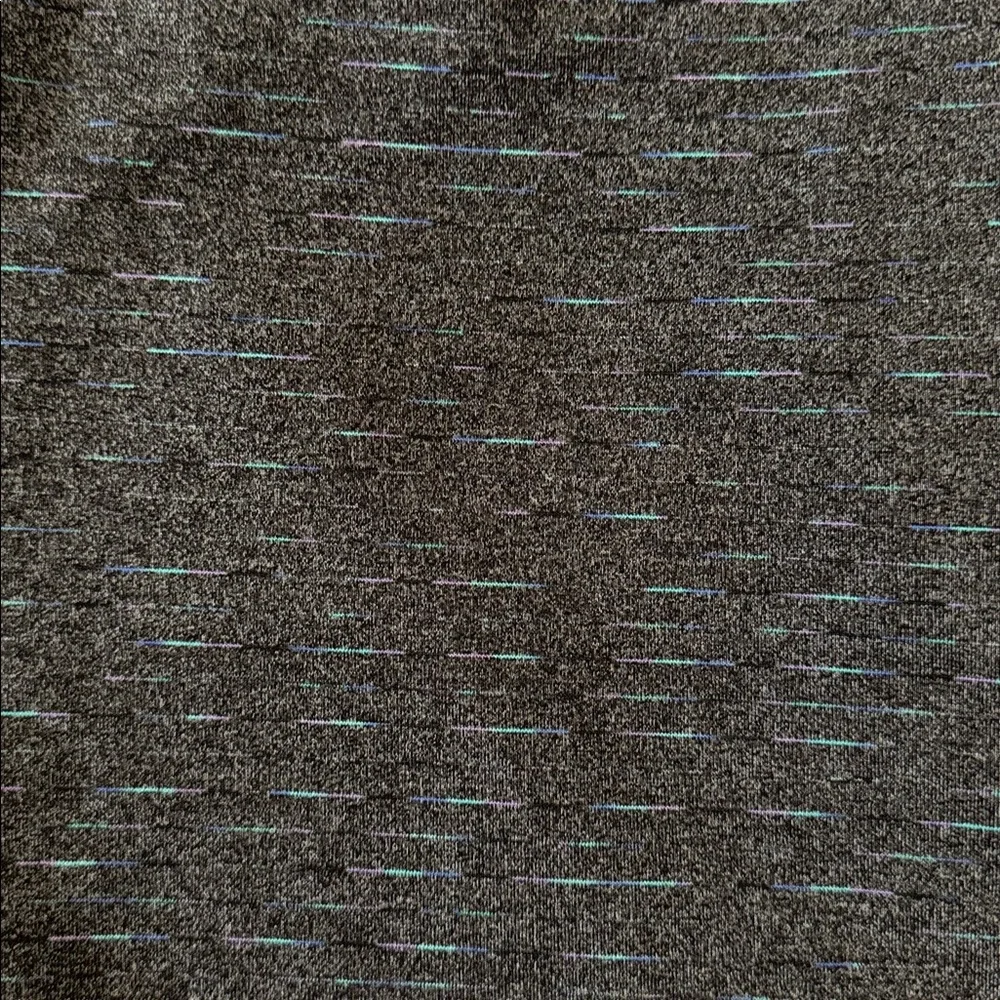 Tuff Athletics Leggings w Zip Security Pocket Gray Micro Stripe Women’s XL - Picture 12 of 12